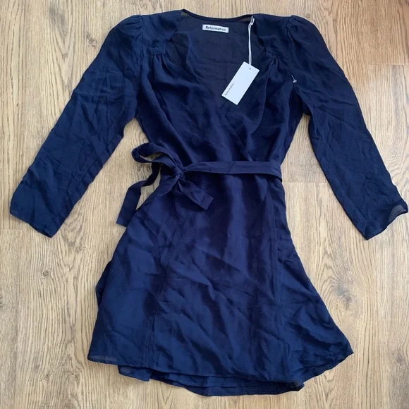 NEW Reformation Murietta Dress Sz Small - Picture 6 of 7